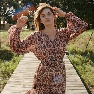 Floral Long Sleeve Dress